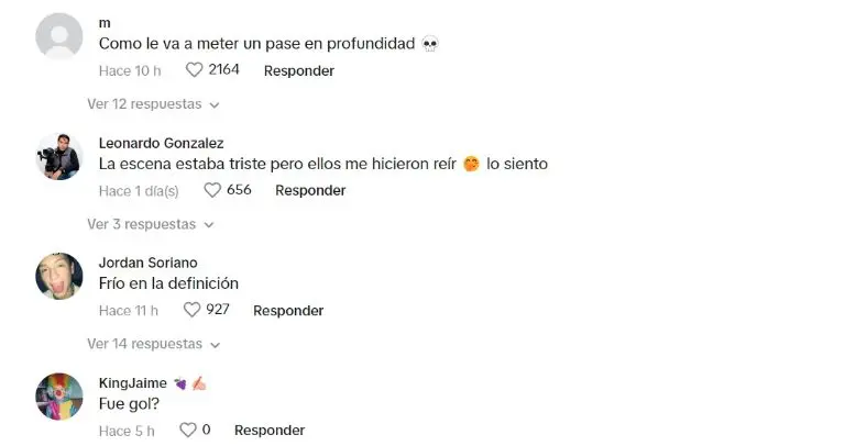 El humor negro se hizo presente en los comentarios. Captura de pantalla