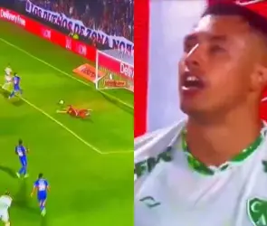 ¡Por eso se fue! Iván Morales, ex de Cruz Azul, se come inédito gol sin portero (VIDEO)