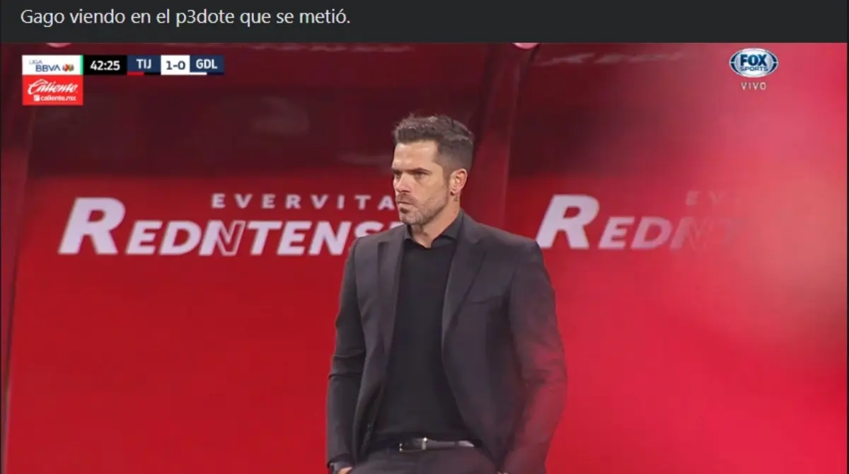 Fernando Gago se lleva los memes tras sufrido empate de Chivas ante Xolos