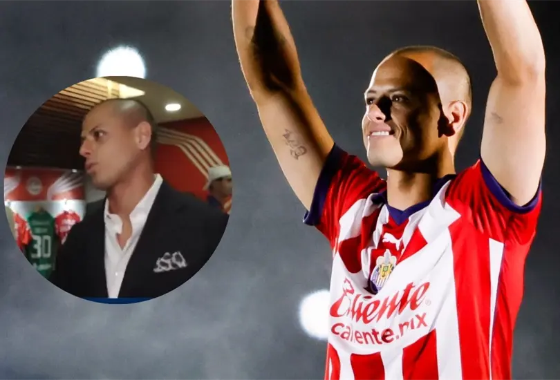 Javier Hernández finalmente fue presentado ante la afición de las Chivas. Javier Hernández finalmente fue presentado ante la afición de las Chivas.