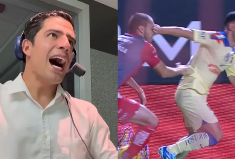 Andr&eacute;s Vaca fue v&iacute;ctima de los comentarios negativos por su favoritismo hacia el Am&eacute;rica.