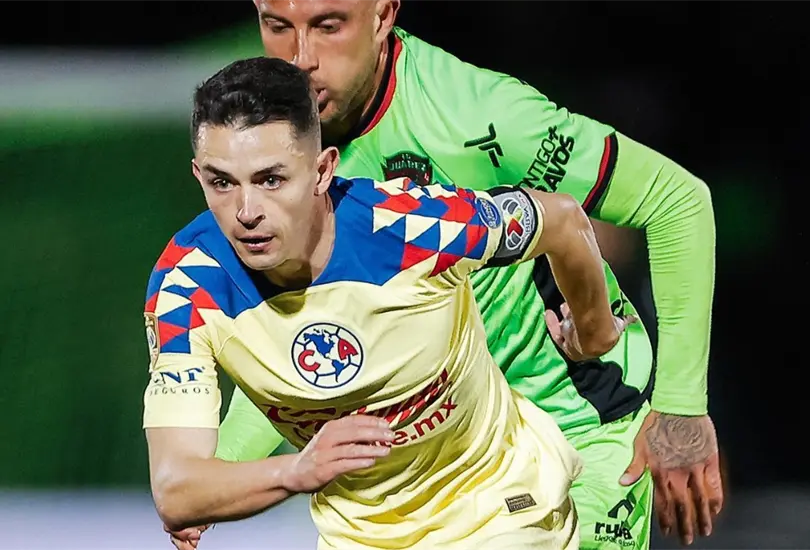 &Aacute;lvaro Fidalgo se burl&oacute; de un compa&ntilde;ero del Am&eacute;rica que se equivoc&oacute;