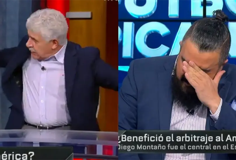 Tuca Ferretti le pic&oacute; el ojo a &Aacute;lvaro Morales en una transmisi&oacute;n de ESPN