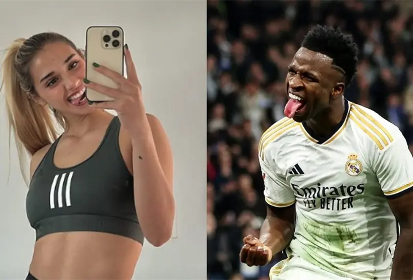 El amor podr&iacute;a florecer entre Nailea Vidrio y Vinicius Jr.