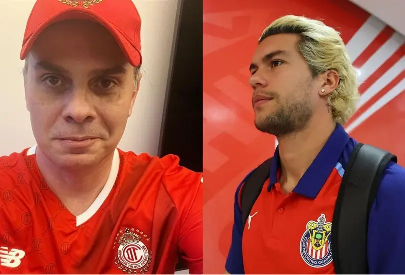 El narrador no dud&oacute; en hacer bromas sobre la llegada del futbolista y su doble nacionalidad.