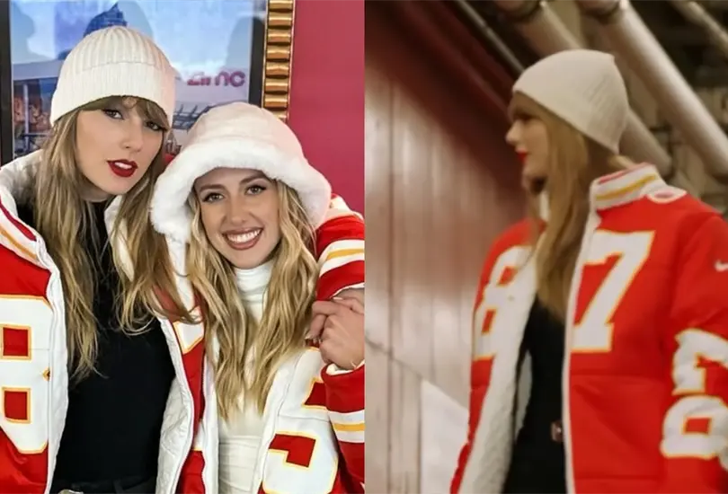 La chamarra personalizada de Taylor Swift saldrá a la venta. La chamarra personalizada de Taylor Swift saldrá a la venta.