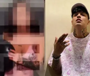 Alemán denuncia a su expareja Akasha por extorsión; revelan VIDEOS donde es agredido