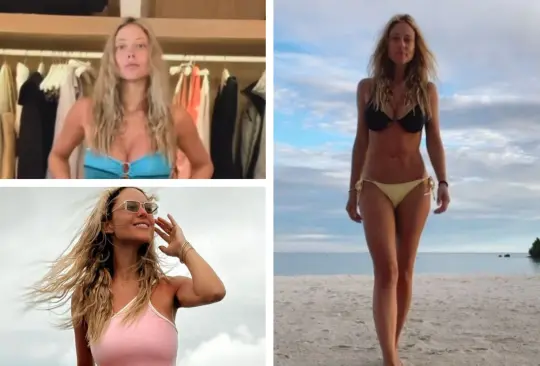 Vanessa Huppenkothen de vacaciones en Maldivas.