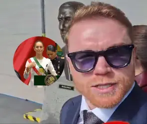 Canelo Álvarez manda mensaje a Claudia Sheinbaum en toma de posesión