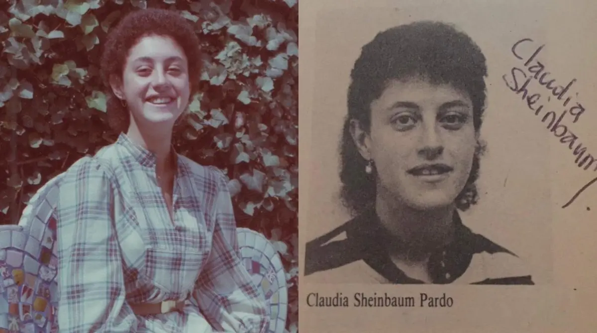 Claudia Sheinbaum luce completamente diferente a como cuando era joven.