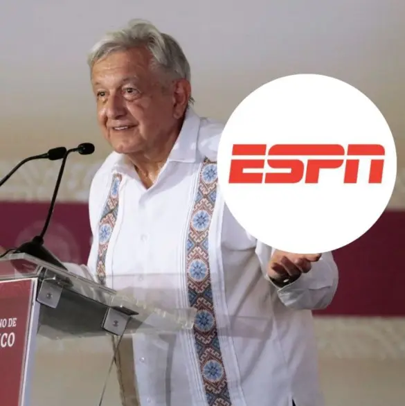 Ni vives en México: comentarista de ESPN ataca a AMLO