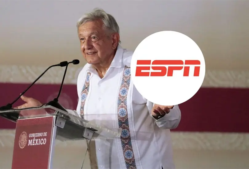 El ahora expresidente recibi&oacute; un palo por parte de uno de los periodistas de ESPN.