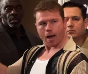 Aficionado le pide al Canelo Álvarez que le firme el chorizo (VIDEO)