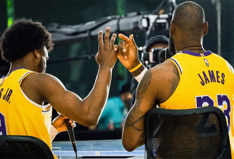 Por primera vez en la historia de la NBA jugaran padre e hijo en un equipo, LeBron y Bronny James compartir&aacute;n duela con Los &Aacute;ngeles Lakers.