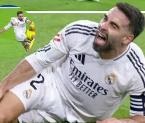 Dani Carvajal: Así fue la terrorífica lesión del jugador (VIDEO)
