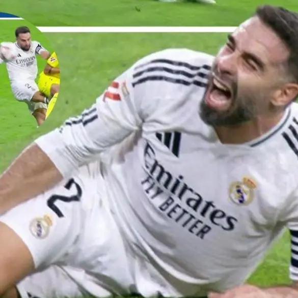 Dani Carvajal: Así fue la terrorífica lesión del jugador (VIDEO)