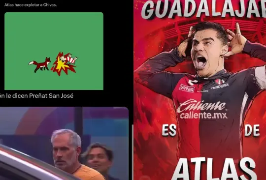 Chvias se convirtió en víctima de los memes tras perder vs Atlas.