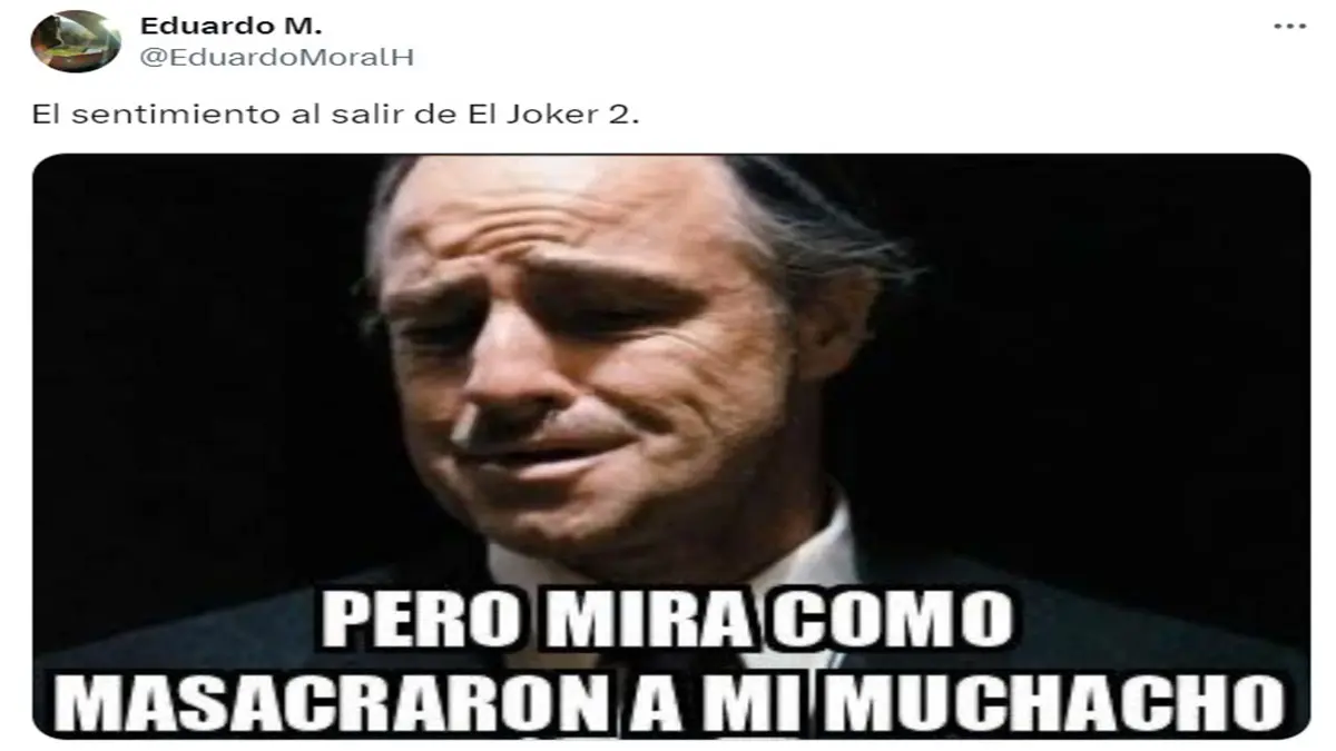 El sentimiento de este meme lo comparten prácticamente todos los seguidores de Joker, debido al cambio de enfoque de la primera entrega.