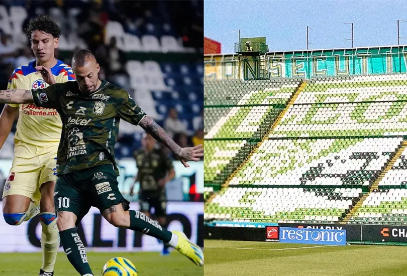 El León limpió su estadio para el partido vs América. El León limpió su estadio para el partido vs América.