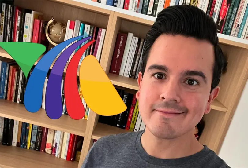 Gustavo Macalpin ya circula por los pasillos de TV Azteca.