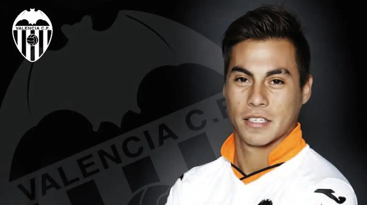 El chileno formó parte del club español durante el primer semestre de 2014.