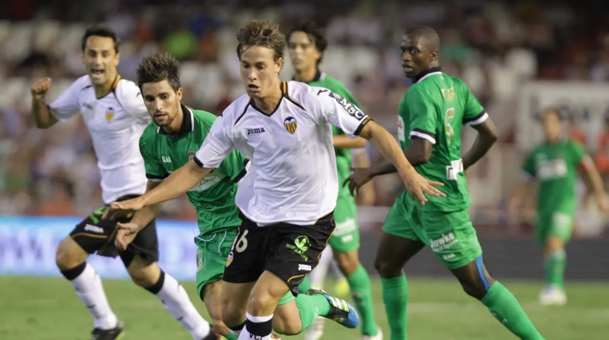 El futbolista español jugó con los naranjeros de 2011 a 2014.