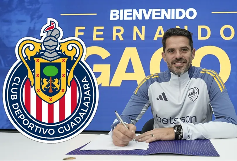 Fernando Gago se acord&oacute; de Chivas en su presentaci&oacute;n.
