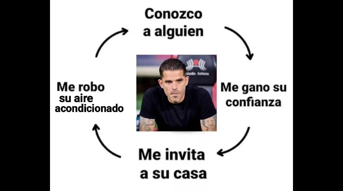 El técnico argentino se volvió tendencia por presuntamente haberse robado los aires acondicionados.