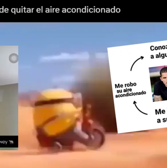 Fernando Gago es víctima de memes por robar aires acondicionados