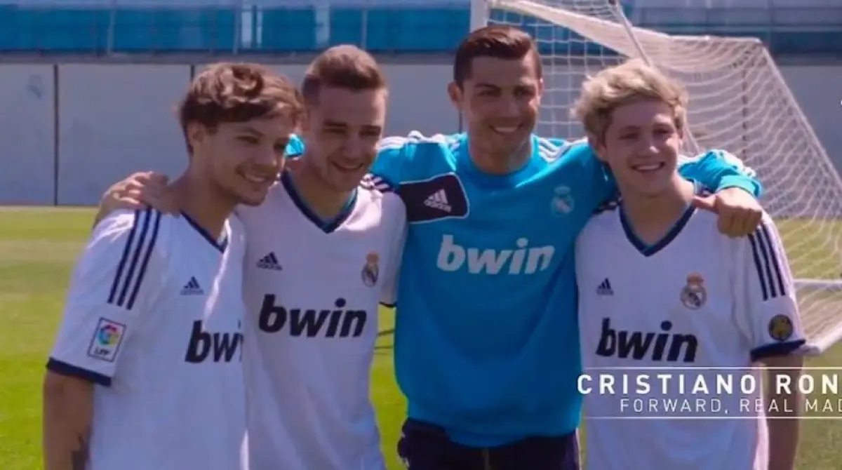 En su momento, <strong>Liam </strong>visitó al Real Madrid donde tuvo la fortuna de conocer y convivir con Cristiano Ronaldo.