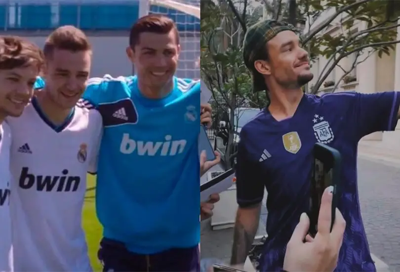 Liam Payne ten&iacute;a una buena relaci&oacute;n con el futbol.