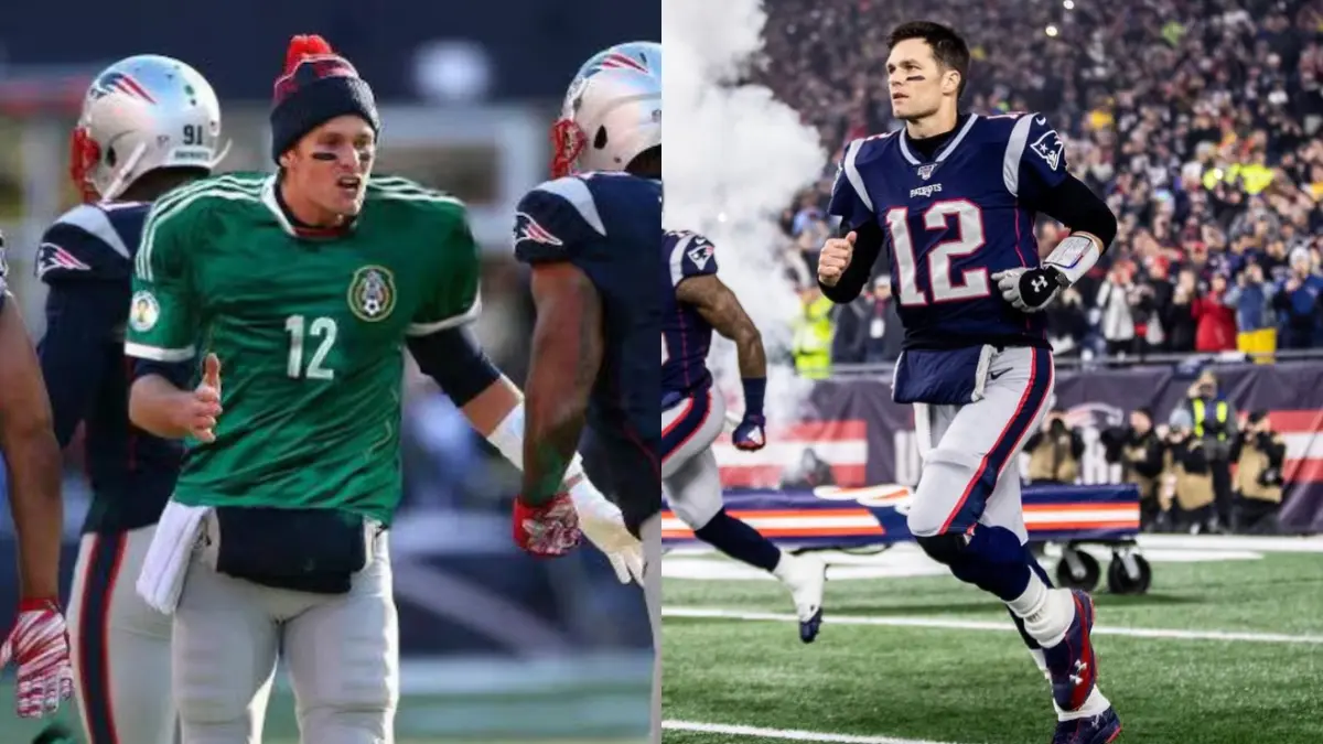 Tom Brady. El histórico quarterback con los New England Patriots cuenta con un gran número de seguidores en territorio mexicano, mismos a los que sabe tener contentos aún fuera de las canchas. Brady ha declarado seguidor del fútbol mexicano y aunque no tiene un equipo específico, en una ocasión entrenó con la camiseta de la Selección Azteca.