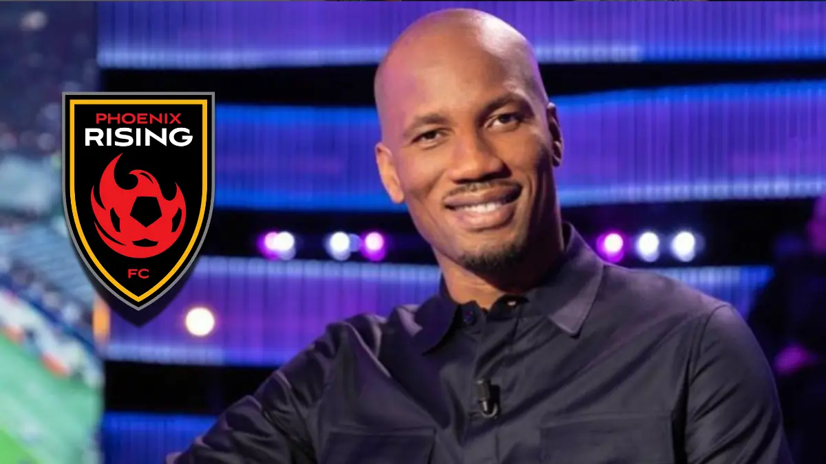 Didier Drogba. El delantero marfileño decidió permanecer cerca de las canchas de futbol luego de su retiro como futbolista, esto lo logró al convertirse en accionista del Phoenix Rising de la United Soccer League en los Estados Unidos.