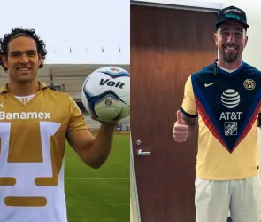 Jugadores de NFL con jerseys de equipos de la Liga MX