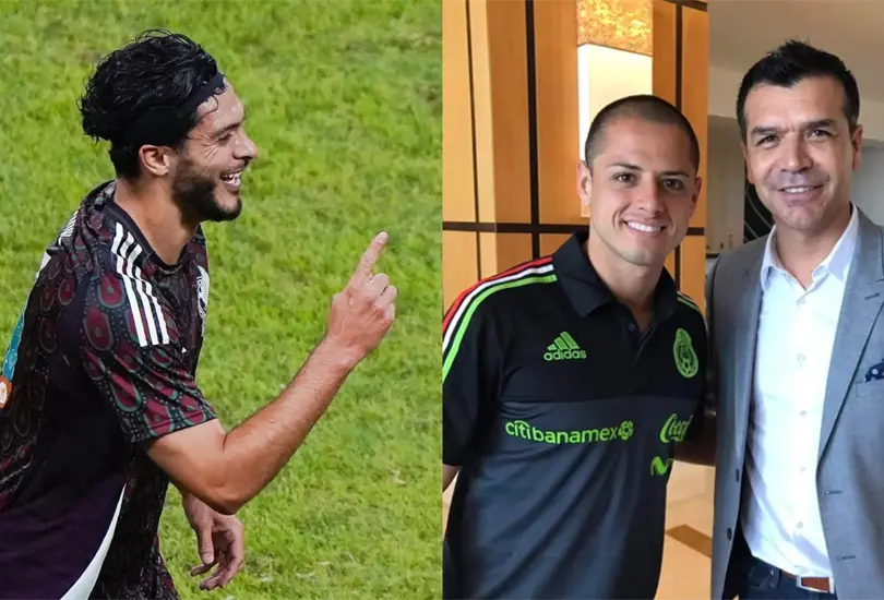 Jared Borgetti prefiere a Chicharito que a Ra&uacute;l Jim&eacute;nez.