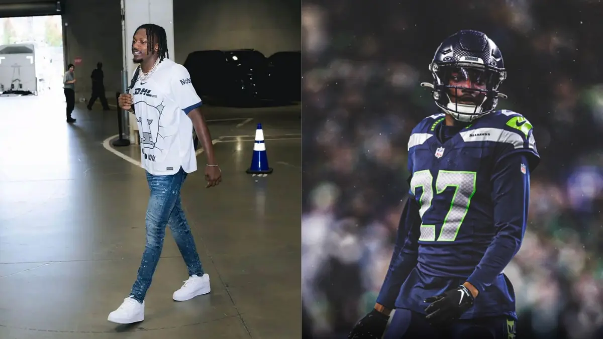 Tariq Woolen. Previo al Clásico Capitalino de este Apertura 2024, el esquinero de los Seattle Seahawks dejó ver que el conjunto universitario ha conquistado su corazón al portar una de las camisetas de local de los Pumas en su llegada al estadio en la ciudad estadounidense.