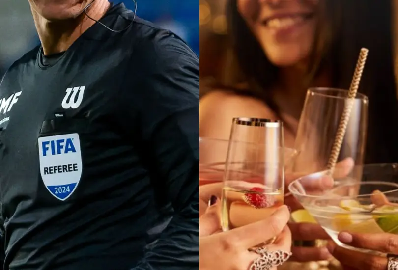 Un &aacute;rbitro de la Liga MX fue v&iacute;ctima de las goteras.