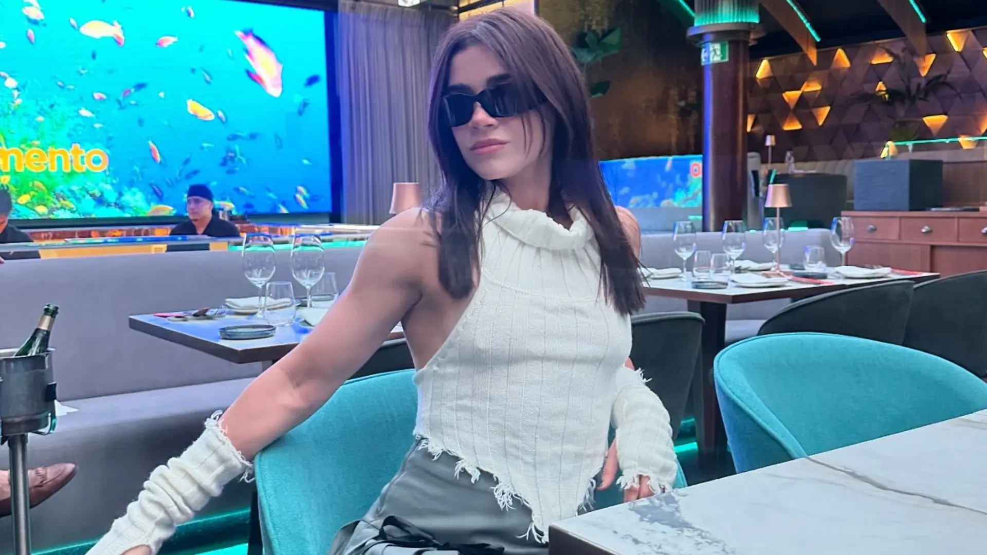 Recientemente se le vinculó con Sebastián Cáceres, jugador del América.