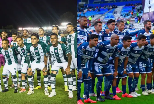 Santos y Pachuca se enfrentan en la Liga MX.