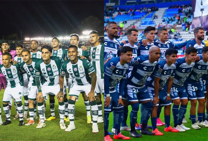 Santos y Pachuca se enfrentan en la Liga MX.