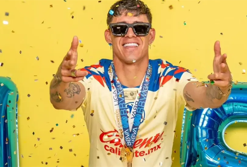 Chicote Calder&oacute;n revela su felicidad al estar en Am&eacute;rica