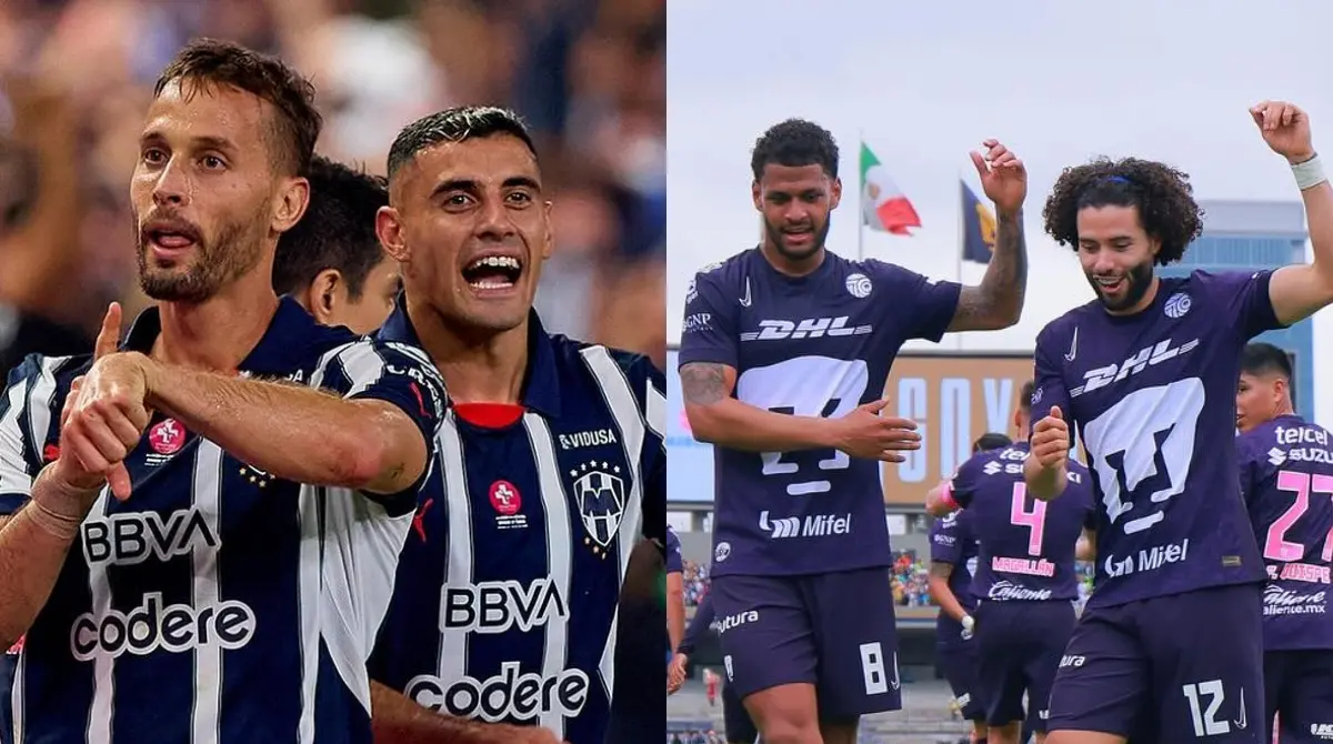  Monterrey y Pumas buscan seguir escalando en la tabla general 