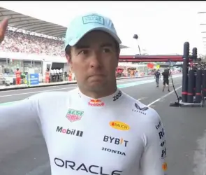 Checo Pérez explica la verdad de su eliminación