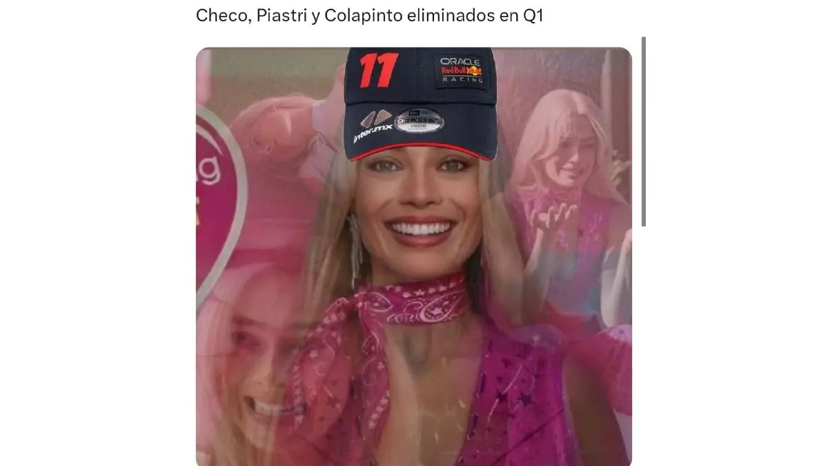 Así como las críticas en contra del piloto mexicano