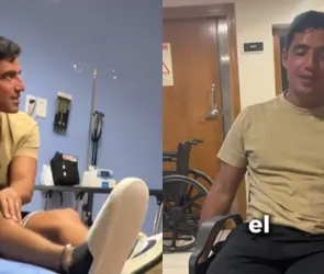 Andrés Vaca sufre lesión en la rodilla