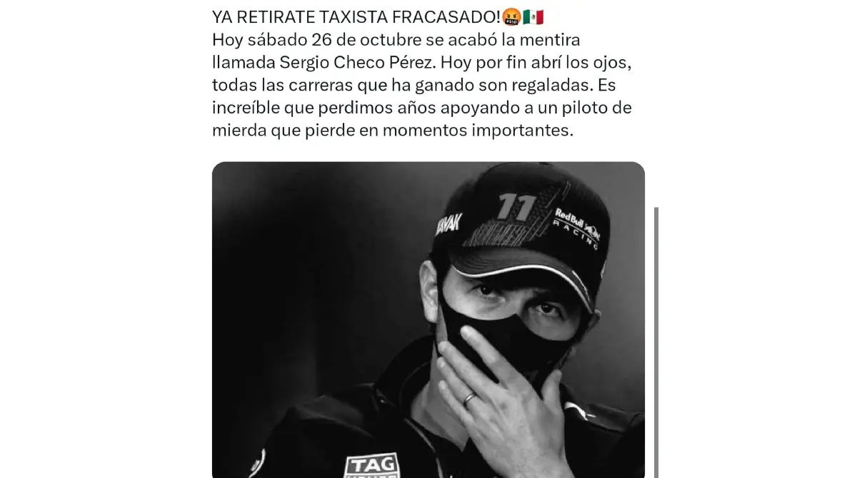 Aunque al principio todo parecía indicar que Checo podría llegar al top 10