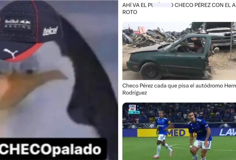 Checo P&eacute;rez termin&oacute; en el &uacute;ltimo puesto