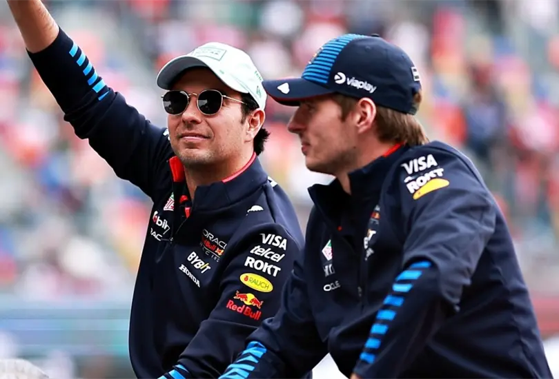 Checo P&eacute;rez se despidi&oacute; de todos sus compatriotas.