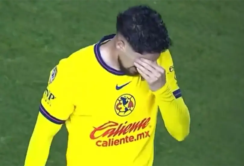 Vald&eacute;s tuvo un comportamiento reprobable en el partido Am&eacute;rica-Monterrey.