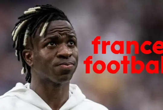 Vinicius fue humillado en plena transmisión de France Football.